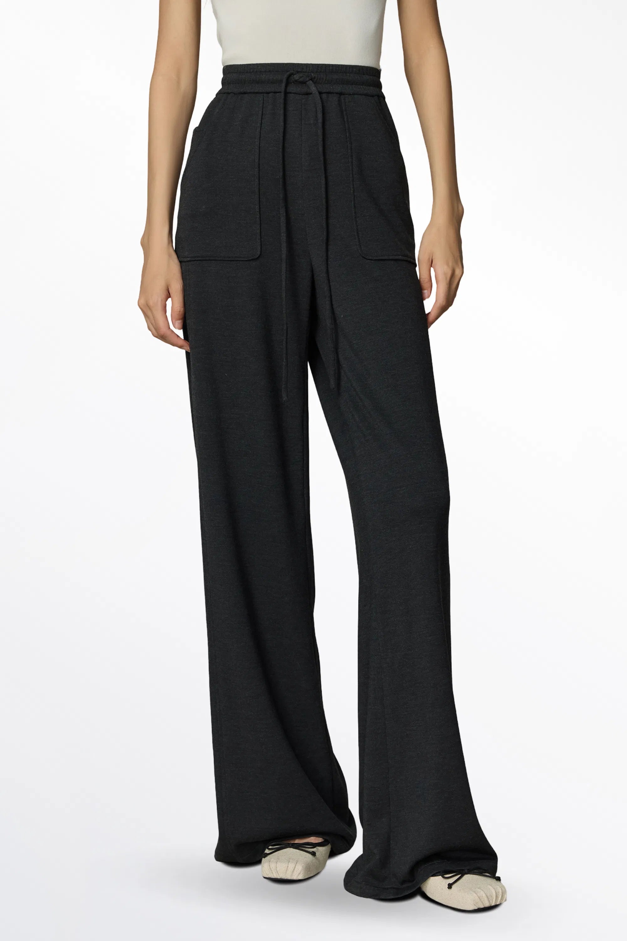 Oasea Fleece Pants in Wool Blend