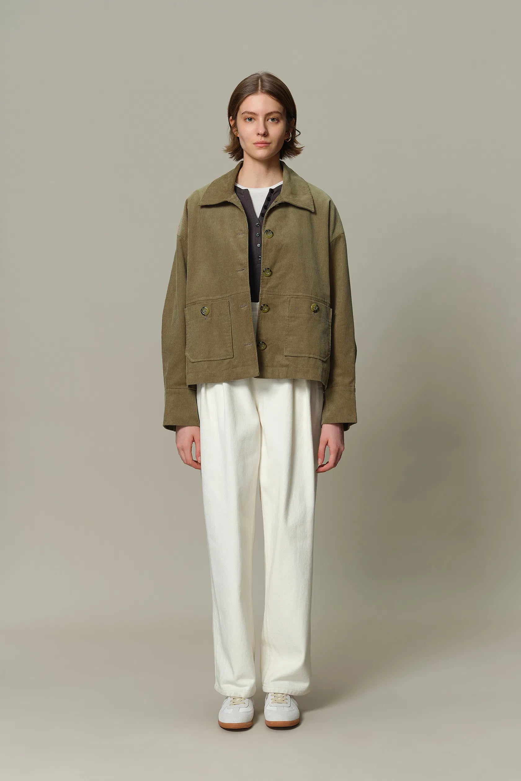 Claire Corduroy Jacket in Cotton