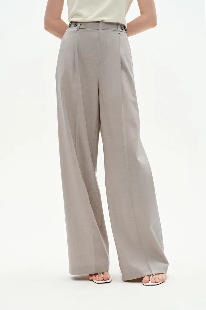 Halina Tailored Trousers in Merino Wool Blend