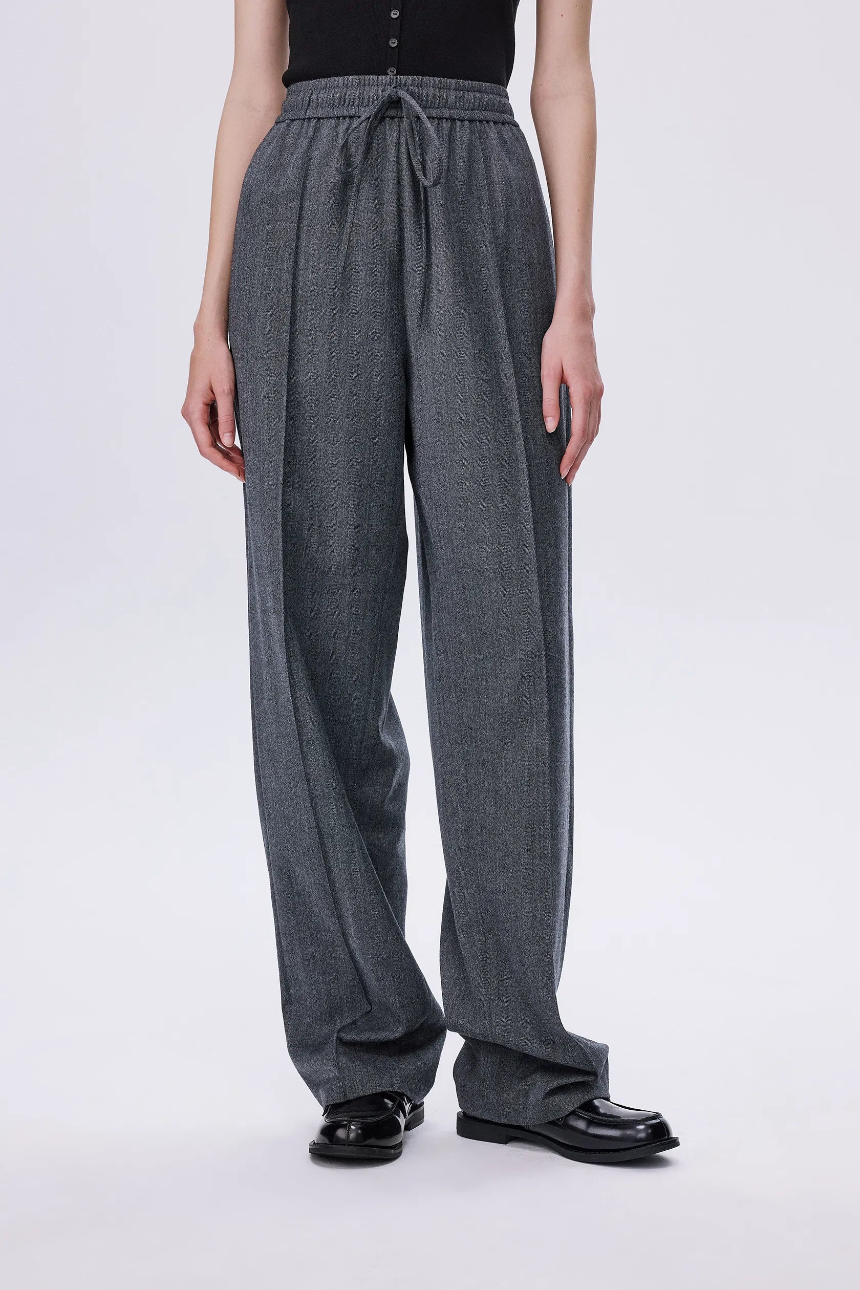 Constantine Front Tie Relaxed Fit Pants