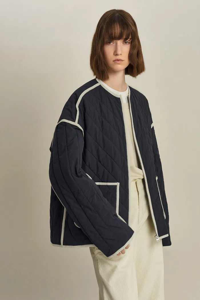 Irene Quilted Jacket in High-Density Fabric