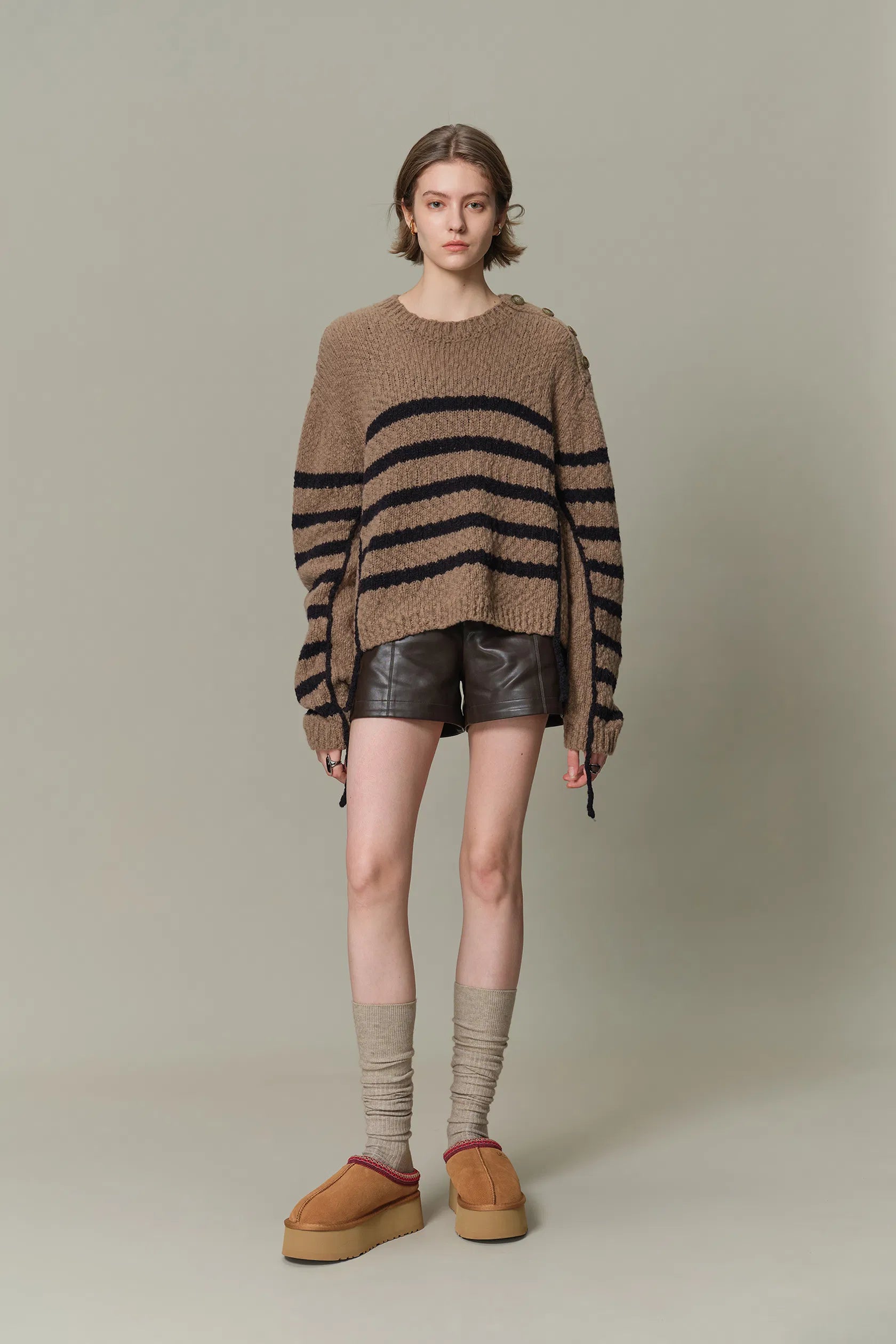 Kirsten Striped Pullover Sweater