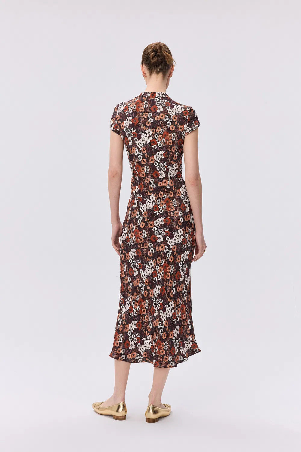 May Qipao Dress in Mulberry Silk Blend