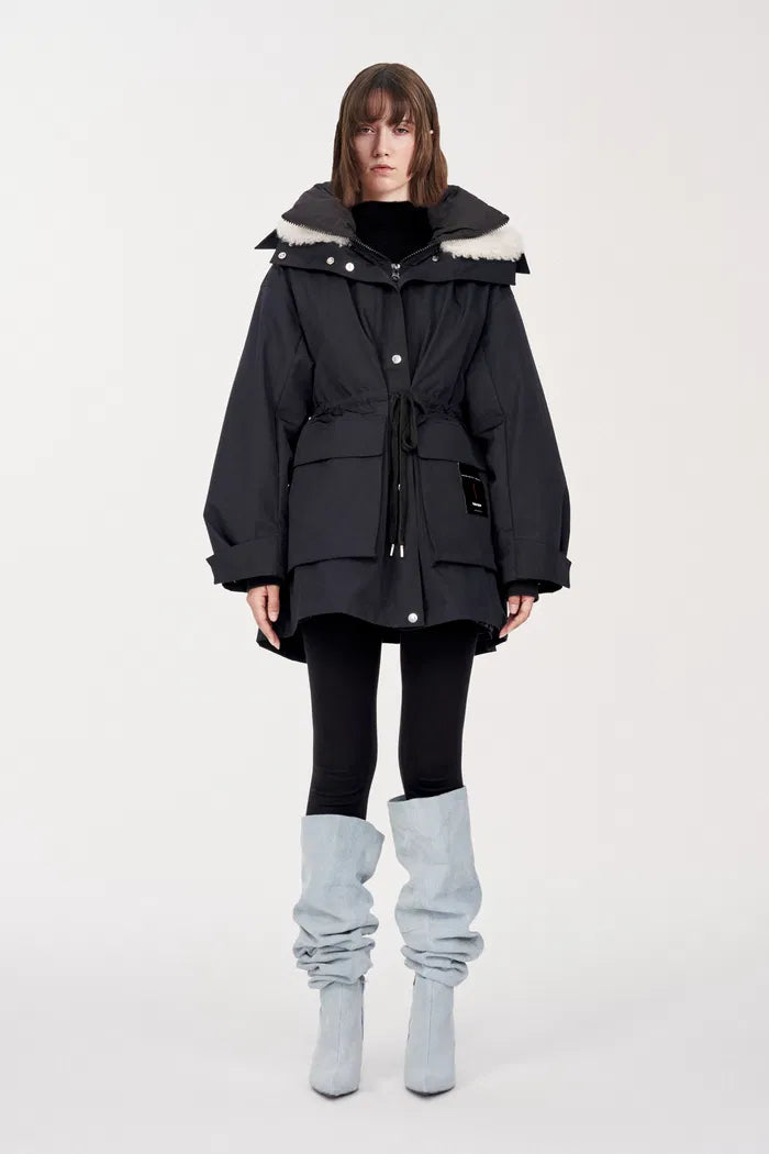 Shrub Resized Short Parka Down Jacket