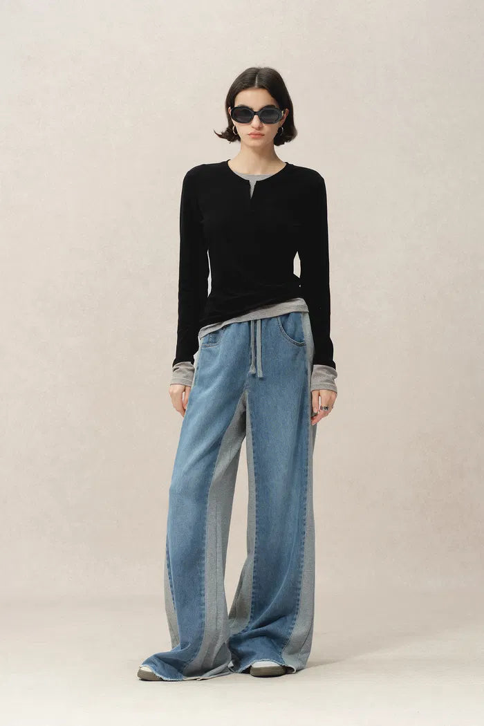 Sereta Two Color Casual Pants