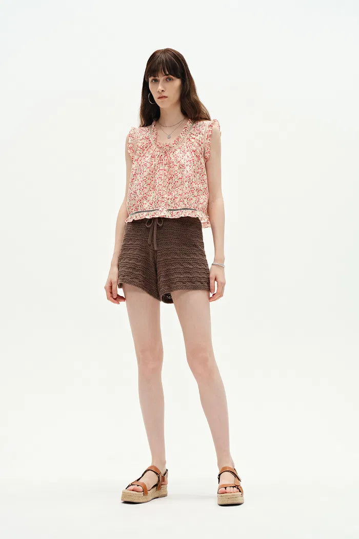 Omar Shorts in Cotton Blend Knit