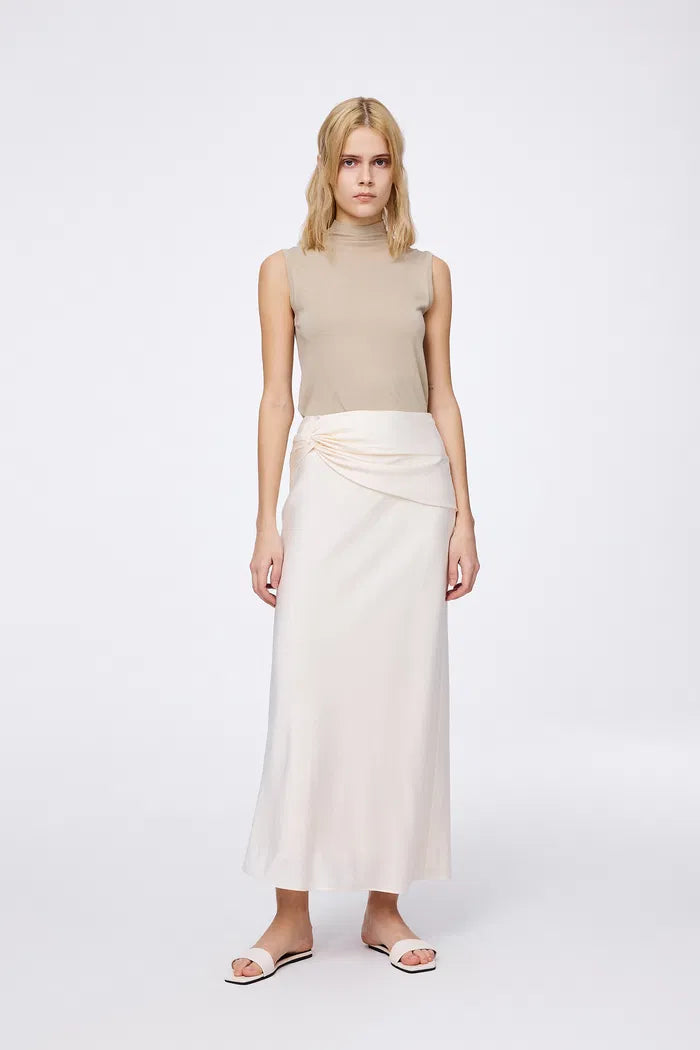 Nora Twisted Drape Skirt