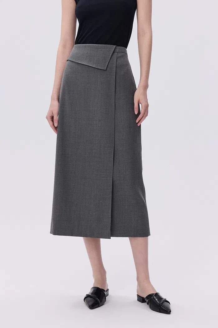 Ina Folded Waist Skirt