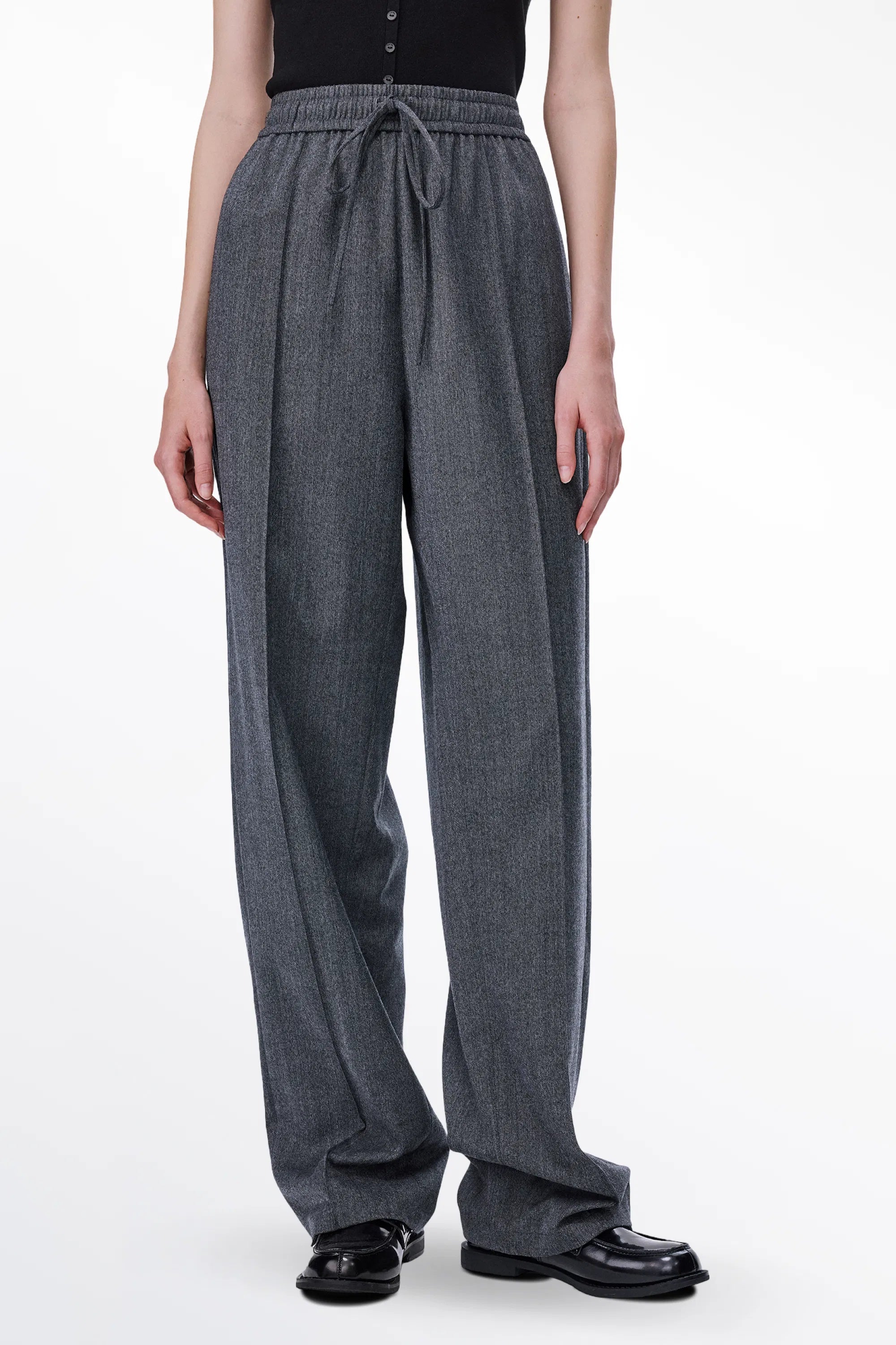 Constantine Front Tie Relaxed Fit Pants