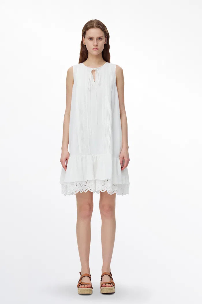 Emma Dress in Tencel Linen Blend