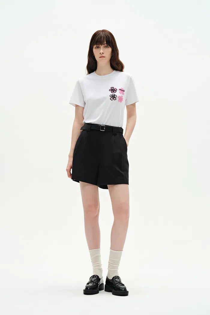 Jardin des Fabriques Printed T-Shirt in Pima Cotton