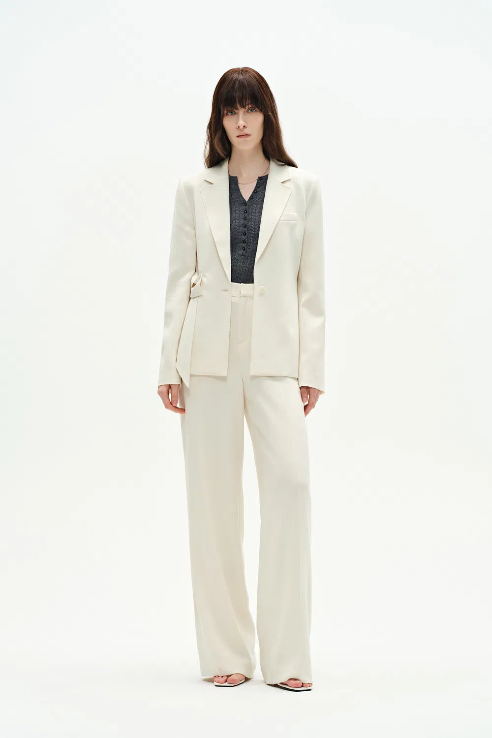 Sagitta Fitted Suit Pants