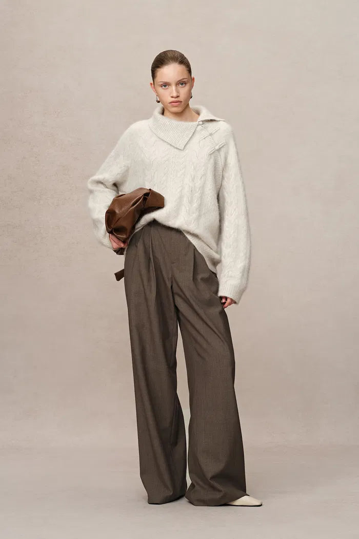 Tolerate Hand Sewn Trousers in Lightweight Wool Blend